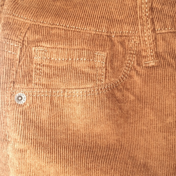 Womens Brown Burnt Umber Cordoroy Old Navy Rockstar Super Skinny Mid-Rise Sz 8 - Picture 5 of 11